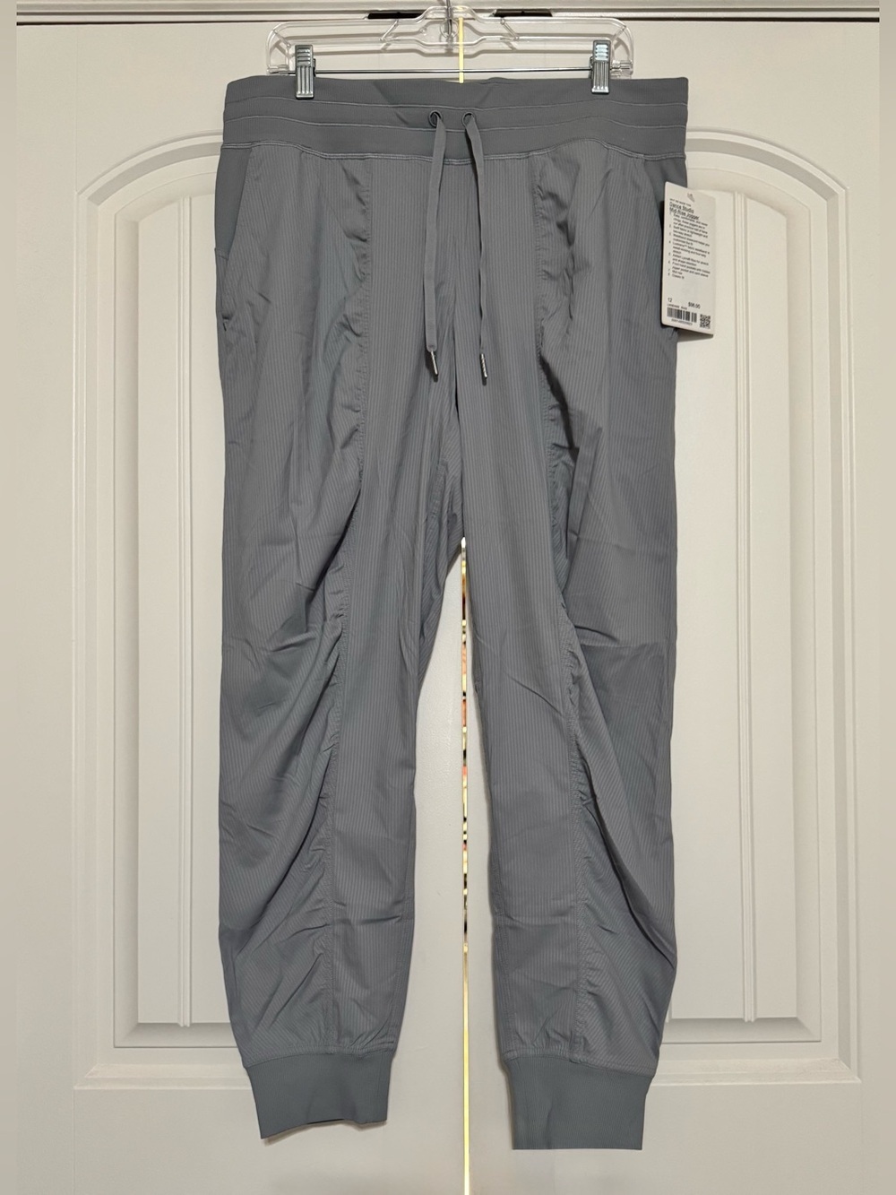 Lululemon Dance Studio Mid-Rise Jogger Full Length in Rhino Grey Size 12 - Picture 1 of 9